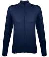 10550 Lds Gordon SOL'S Ladies Gordon Full Zip Cotton Acrylic Cardigan Navy colour image